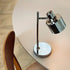 Tischlampe Ocean wiederaufladbar | chrom