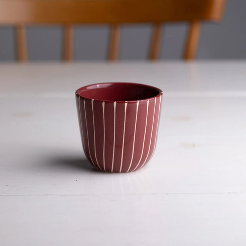 Becher 200ml | striped cherry