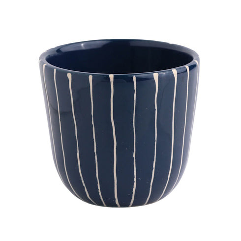 Becher 200ml | striped navy