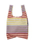 Nylon Shopper | gradient stripes