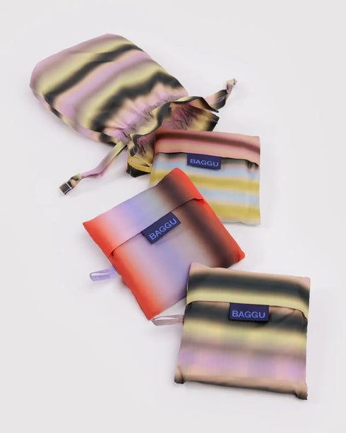 Nylon Shopper | gradient stripes