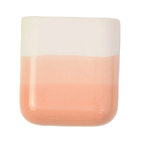 Wandvase Dip short | nude