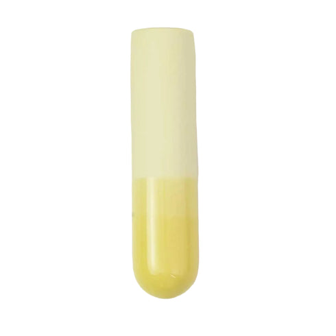 Wandvase Dip long | yellow