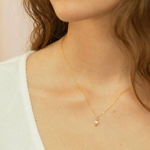 Halskette Petit Coeur | verschiedene Mini Charms