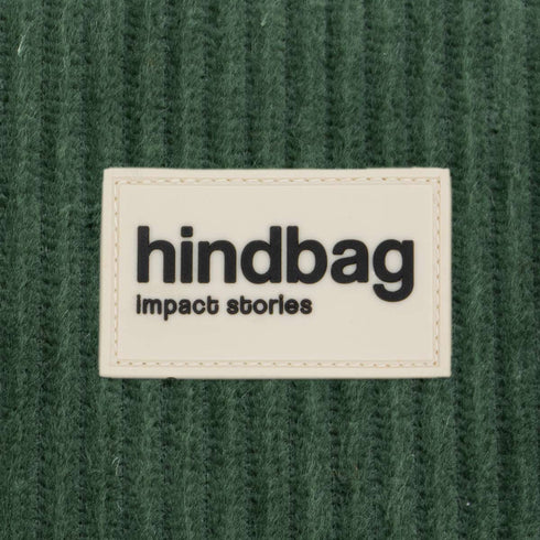 Pouch Lou | Cord tannengrün