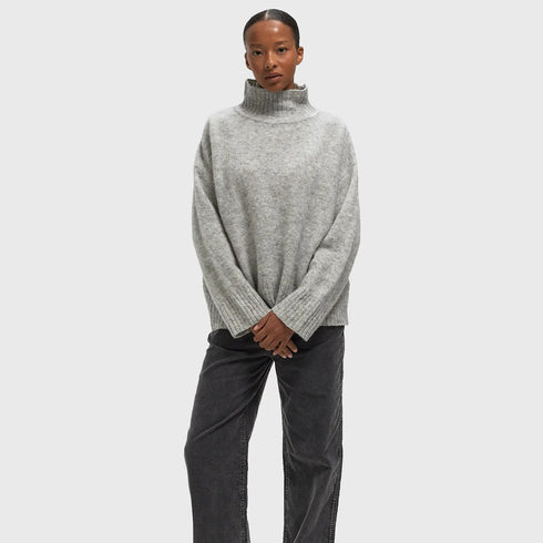 Pullover Vitow | hellgrau meliert