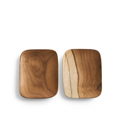 Holzschale | rechteckig