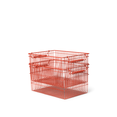 Aufbewahrungskorb Cala | rot
