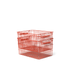 Aufbewahrungskorb Cala | rot