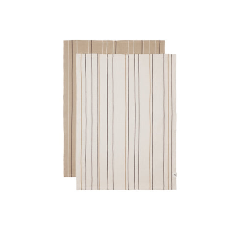 2er Set Ito Geschirrtuch | cashmere & parchement