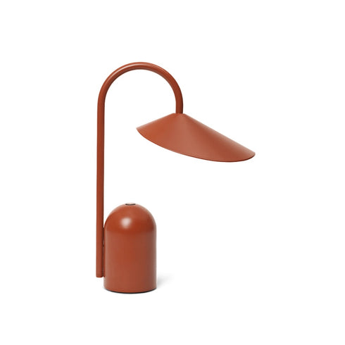 LED Lampe Arum | oxide red
