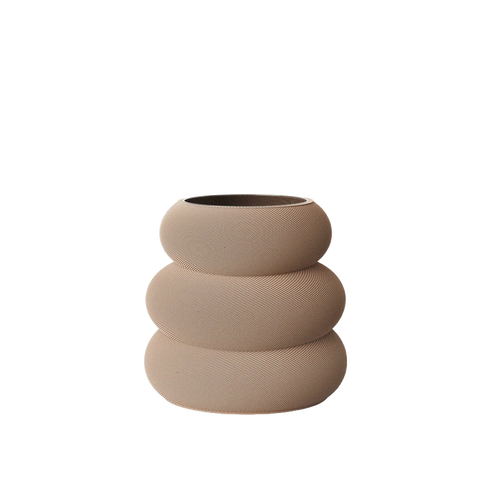 3D Vase Flow mittel | hazel