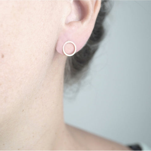 Ohrstecker Ring | 10mm