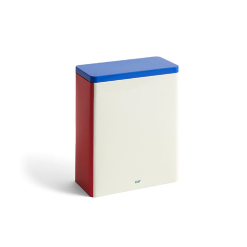 Vorratsdose Container XL | offwhite, blue & red