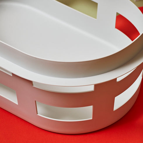 Wäschekorb Basket | hellgrau