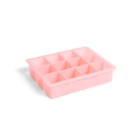 Eiswürfel-Form (12 Würfel) | rosa
