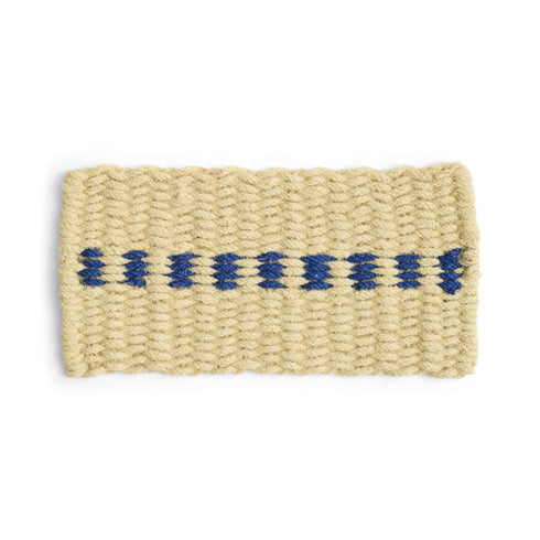 Fussmatte Dot | blue & white