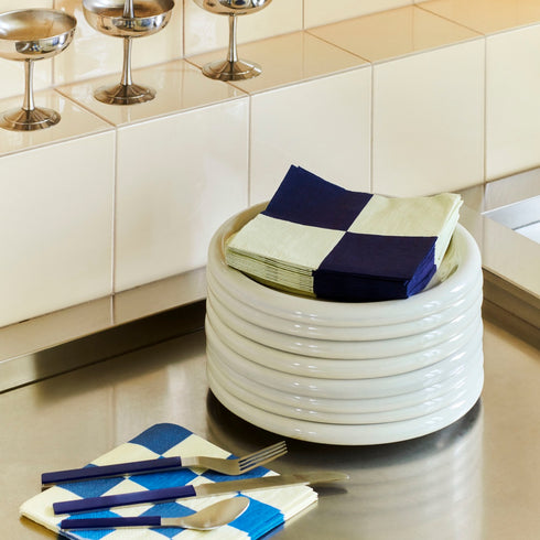 Papier Servietten Dinner XL | light pink, bordeaux, black