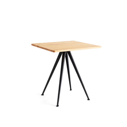 Pyramid Café Tisch | Eiche/Metall