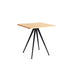 Pyramid Café Tisch | Eiche/Metall