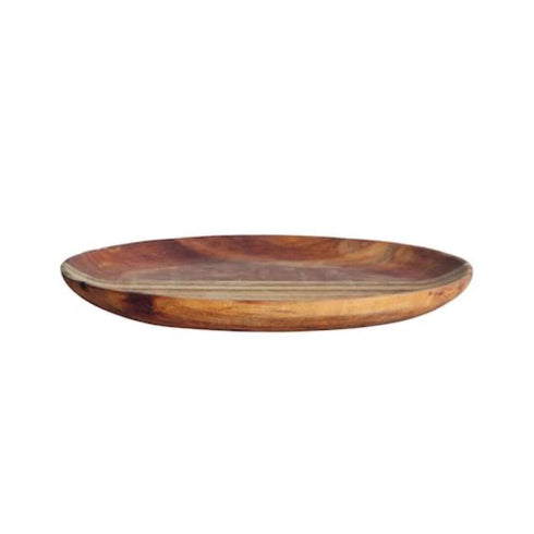 Holz Tablett | oval