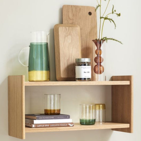 Wandregal Less | Eiche