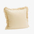 Kissenbezug mit Ruffles (50x50) | ecru