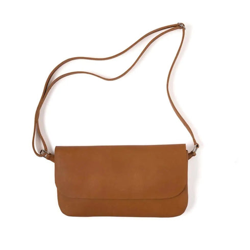 Handtasche Leder | cognac