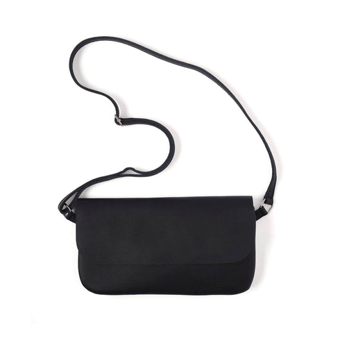 Handtasche Leder | schwarz
