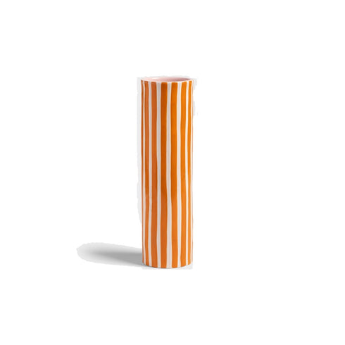 Vase Ray | orange striped