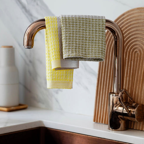 Spültuch Eeva | linen-yellow