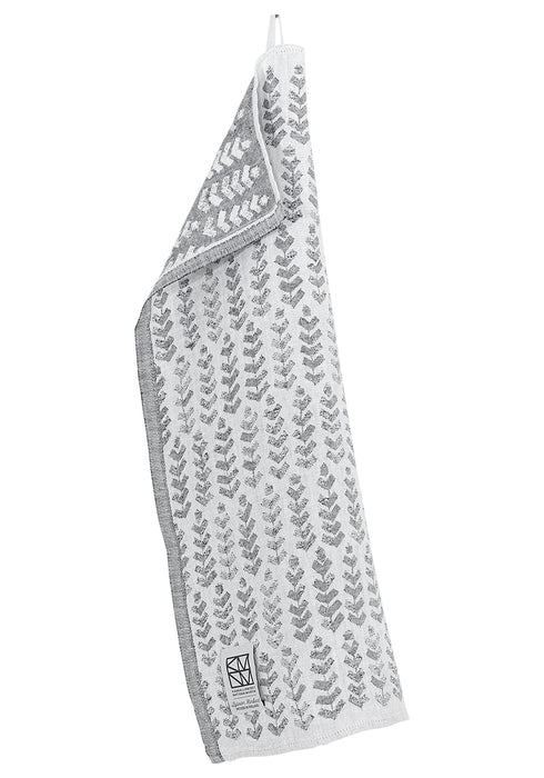 Geschirrtuch Ruusu x hvittrask | white-grey