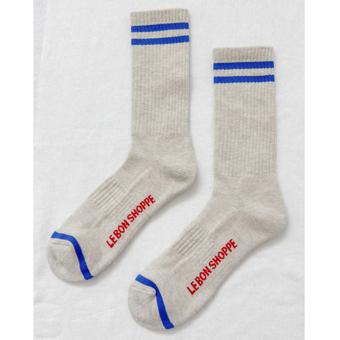 Boyfriend Socken extra long | ice