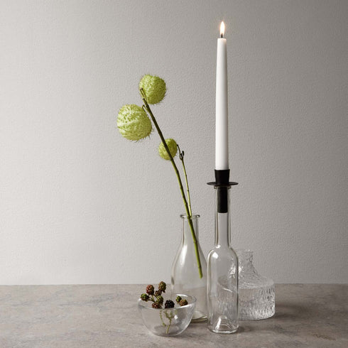 Kerzenhalter Flaska | schwarz