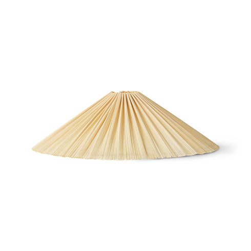 Plisse Lampenschirm| ivory