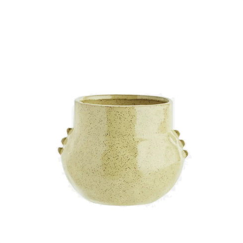 Blumentopf Keramik | gelb