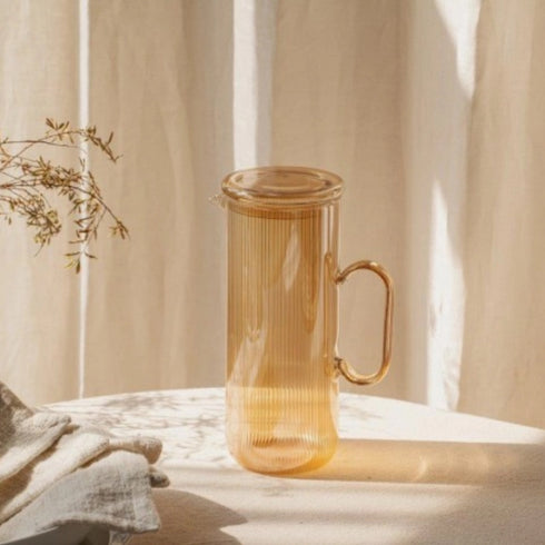 Glas Karaffe 1.2 Liter | amber