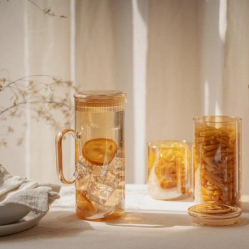 Glas Karaffe 1.2 Liter | amber