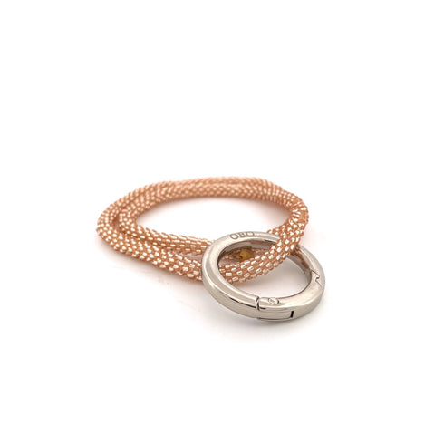 Schlüsselbund ROLL-ON kurz | apricot