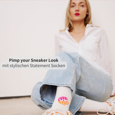 Street Mood Socken | Love & Peace