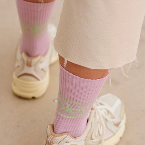 Tennis Socken | pastel lavender