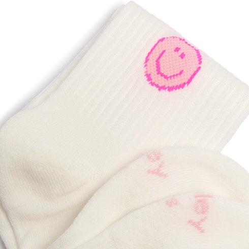 Street Mood Socken | Smiley Pink