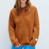 Pullover East | orange meliert