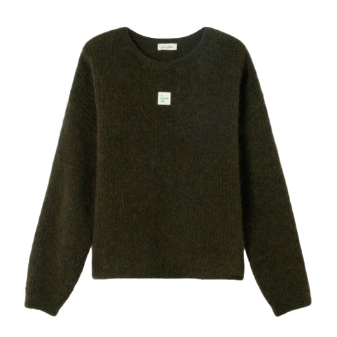 Pullover East | dunkelgrün meliert