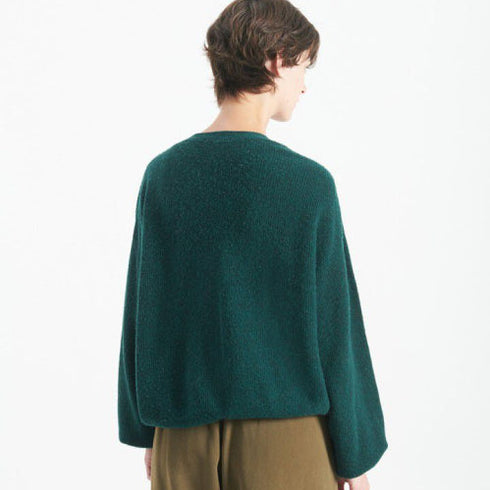 Cardigan Raxow | grün meliert