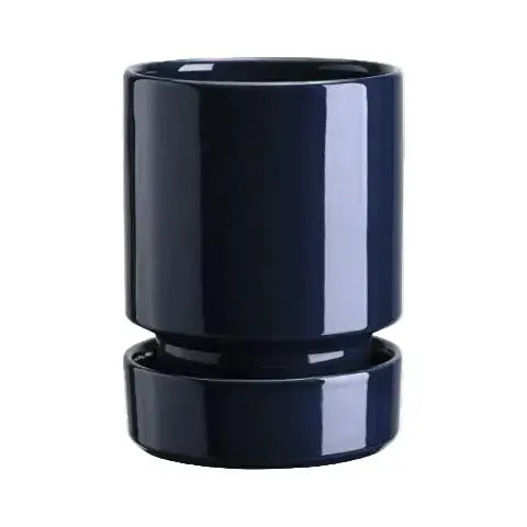Hoff Pot glasiert | saphire blue