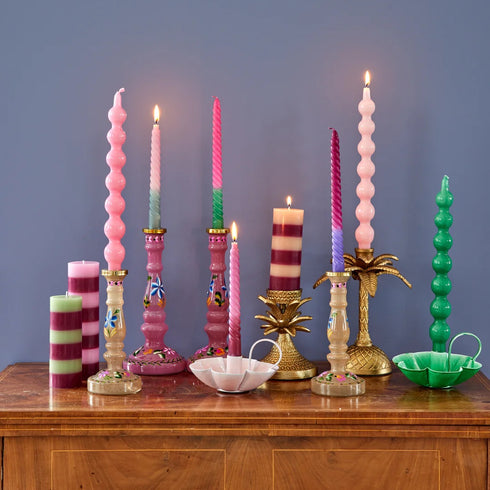 Kerzenhalter Flower | green