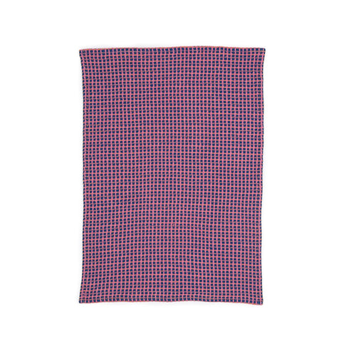 2er Set Geschirrtuch Waffle | blue cobalt