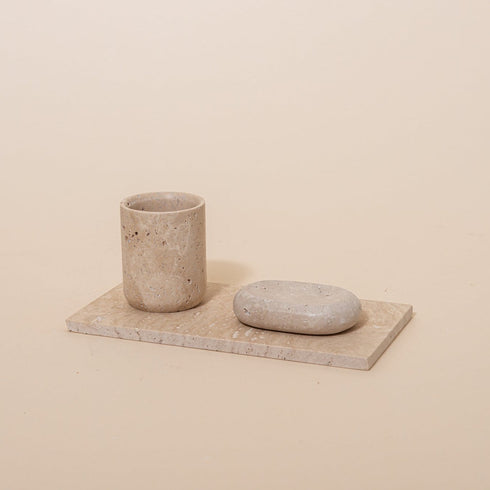 Becher Travertine | Ø 8cm
