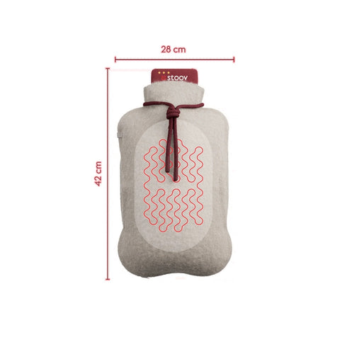 Elektrische Wärmflasche Homey³ XL | Teddy offwhite